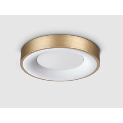 PLANET PLAFONIERA APPLIQUE LED IN 4 MISURE LUCE 3000K IN METALLO BIANCO, NERO, OTTONE DESIGN MODERNO