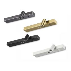 BONNE NUIT APPLIQUE LATO DESTRO CON FARETTO ORIENTABILE LED 6,5W LUCE 3000K LARGHEZZA 22 CM MODERNA