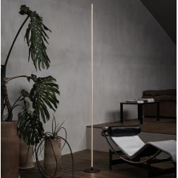 BLADE PIANTANA LED 15W LUCE 3000K DIMMERABILE H250 CM ALLUMINIO 4 COLORI DESIGN MODERNO