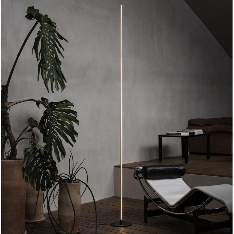 BLADE PIANTANA LED 15W LUCE 3000K DIMMERABILE H250 CM ALLUMINIO 4 COLORI DESIGN MODERNO