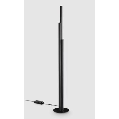 PIANTANA IN ALLUMINIO 3 COLORI LED 66W LUCE 3000K DIMMERABILE ALTEZZA 190 CM DESIGN MODERNO