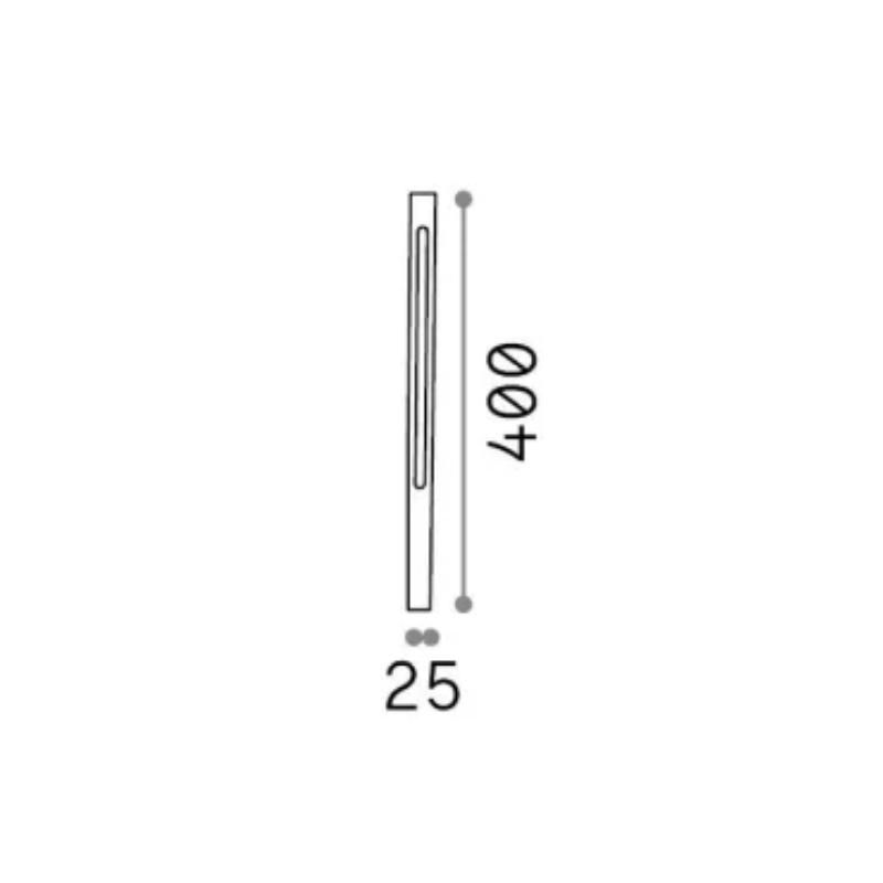 LAMPIONE DA ESTERNO IP65 LED INTEGRATO LUCE 3000K 3 MISURE ANTRACITE O NERO MODERNO CRISTALENSI - Cristalensi Shop Online