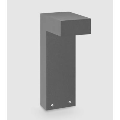 LAMPIONCIONO PER ILLUMINAZIONE ESTERNA IP65 MODERNO LINEARE ALTEZZA CM 30 DISPONIBILE 5 COLORI