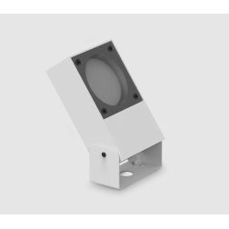 PROIETTORE ORIENTABILE IN ALLUMINIO IP65 5 COLORI LAMPADINA ATTACCO GX53 MODERNO 2