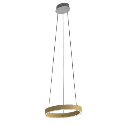 GAME S40 SOSPENSIONE SINGOLA CON ANELLO DI 40 CM BIEMISSIONE LED 36W CCT 3000K-4000K IN 19 COLORI