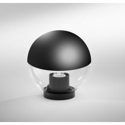 GLOBO TESTA PALO DI FORMA SFERICA D30 CM PER ESTERNI IN PMMA CUT-OFF IP44 MODERNA DI SOVIL Sovil - Cristalensi Shop Online