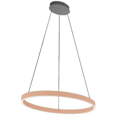 GAME S100 SOSPENSIONE SINGOLA CON ANELLO DI 100 CM BIEMISSIONE LED 83W CCT 3000K-4000K IN 19 COLORI