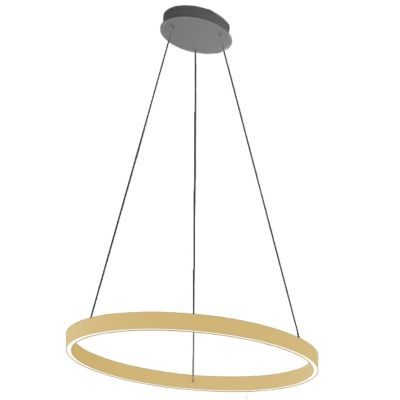 GAME S1200 SOSPENSIONE SINGOLA CON ANELLO DI 120 CM BIEMISSIONE LED 116W CCT 3000K-4000K IN 19 COLORI