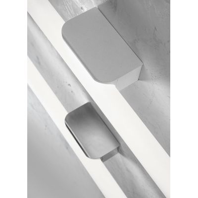 EXTREME LAMPADA DA SPECCHIO FINITURA CROMO O BIANCO IP44 LED 20W LUCE 3000K LUNGHEZZA 75 CM