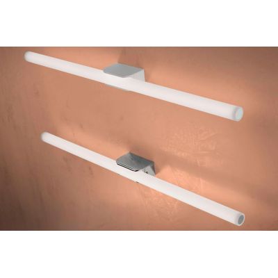 EXTREME LAMPADA DA SPECCHIO FINITURA CROMO O BIANCO IP44 LED 20W LUCE 3000K LUNGHEZZA 75 CM