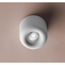 PUSH PICCOLA PLAFONIERA IN METALLO IP44 CON LED 10W LUCE CCT 3000K-4000K 22 COLORI DESIGN MODERNO