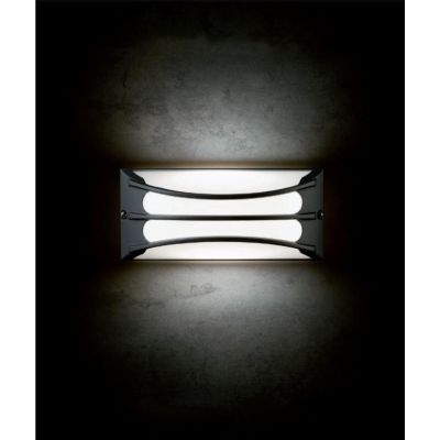 BRA APPLIQUE DA ESTERNO IP54 LUCE 3000K O 4000K IN ALLUMINIO LED 10W BIANCA ANTRACITE O MARRONE Sovil - Cristalensi Shop Online