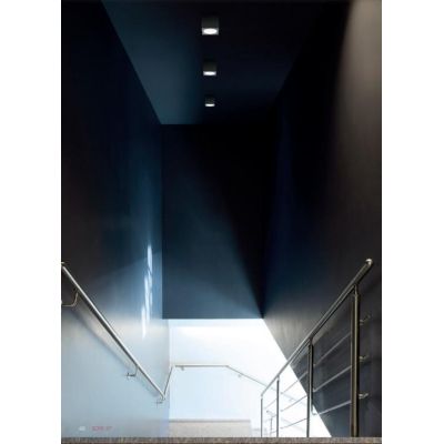 LULA PLAFONIERA A CUBO PER ESTERNI IP54 LUCE 3000K O 4000K LED 6W BIANCO O ANTRACITE DI SOVIL Sovil - Cristalensi Shop Online