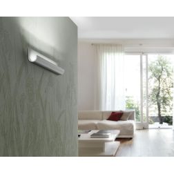 LAMPADA DA PARETE A LED 20W LUCE CCT 3000K-4000K IN METALLO 20 COLORI MODERNA LUNGHEZZA 36 CM