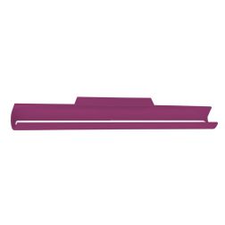 LAMPADA DA PARETE A LED 28W LUCE CCT 3000K-4000K IN METALLO 20 COLORI MODERNA LUNGHEZZA 53 CM 2