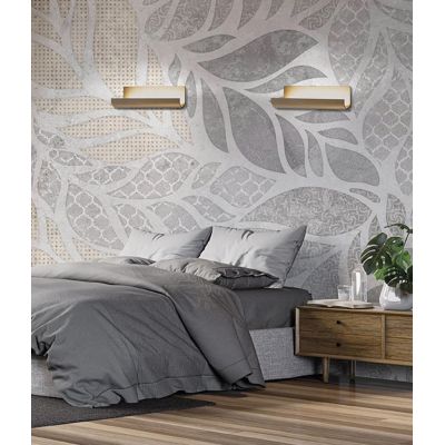 LAMPADA DA PARETE A LED 28W LUCE CCT 3000K-4000K IN METALLO 20 COLORI MODERNA LUNGHEZZA 53 CM