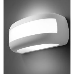 NAIL APPLIQUE DA ESTERNO IP54 ANTRACITE,RUGGINE E BIANCA LUCE DIFFUSA MODERNA LAMPADINA ATTACCO E14 2