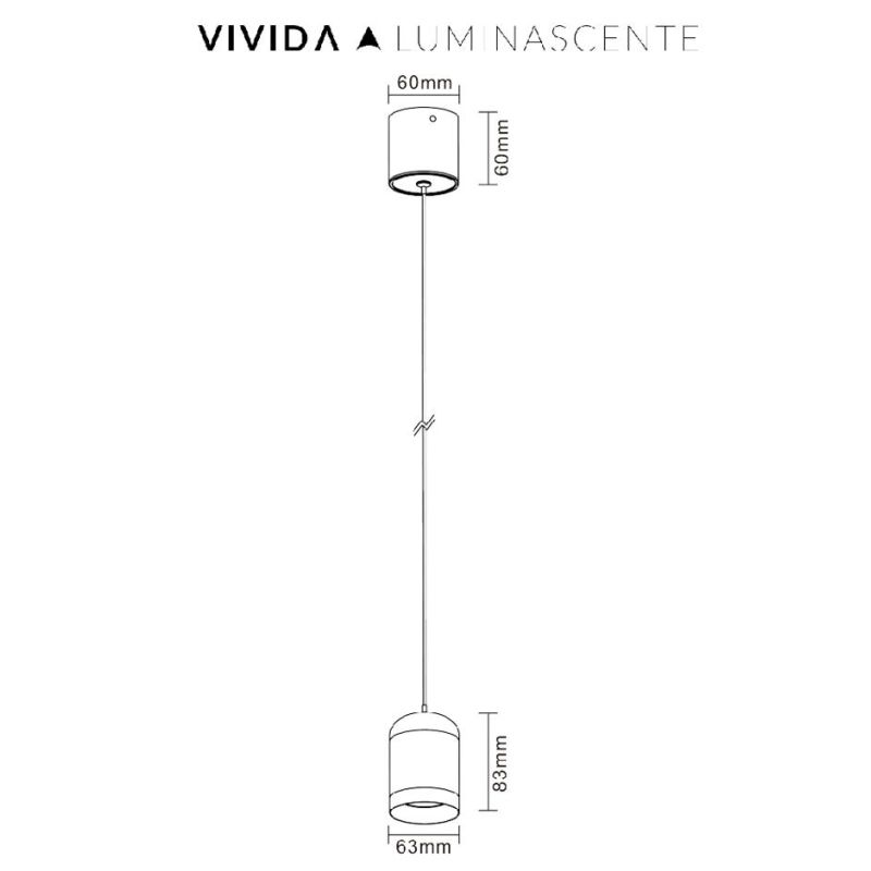 BELL SOSPENSIONE SINGOLA LED 10W CCT 3000K-4000K-6500K ALLUMINIO 3 COLORI D6 CM DESIGN MODERNO