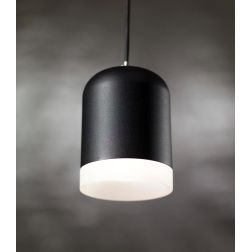 BELL SOSPENSIONE SINGOLA LED 10W CCT 3000K-4000K-6500K ALLUMINIO 3 COLORI D6 CM DESIGN MODERNO