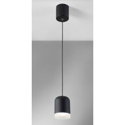 BELL SOSPENSIONE SINGOLA LED 10W CCT 3000K-4000K-6500K ALLUMINIO 3 COLORI D6 CM DESIGN MODERNO 2