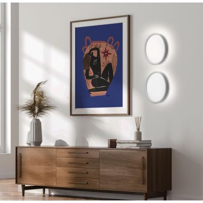 ASTRO LAMPADA DA PARETE O SOFFITTO BIANCA IN 2 MISURE CON LED INTEGRATO DIMMERABILE TELECOMANDO INCLUSO