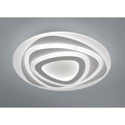 BUD LAMPADA ORIGINALE CON LED INTEGRATO LUCE CCT 3000K-4000K IN METALLO BIANCO MODERNA IN 2 MISURE