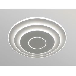 RAIDEN PLAFONIERA SMART D45 CM LED 40W LUCE DIMMERABILE CON TELECOMANDO INCLUSO ULTRA MODERNA