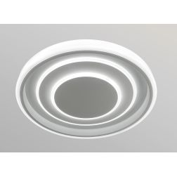 ILIANA PLAFONIERA SMART D70 CM LED 70W LUCE DIMMERABILE CON TELECOMANDO INCLUSO ULTRA MODERNA