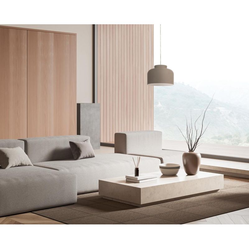 BOTTONE SOSPENSIONE SINGOLA 4 COLORI LED INTEGRATO DIMMERABILE TELECOMANDO INCLUSO IN 2 MISURE
