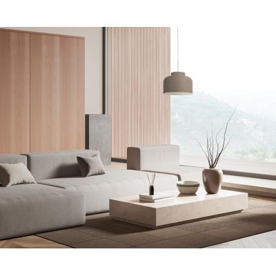 BOTTONE SOSPENSIONE SINGOLA 4 COLORI LED INTEGRATO DIMMERABILE TELECOMANDO INCLUSO IN 2 MISURE