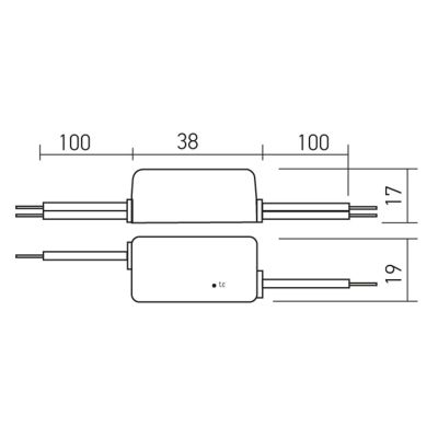 DRIVER ON/OFF 350MA 2-4V 1.4W IP65