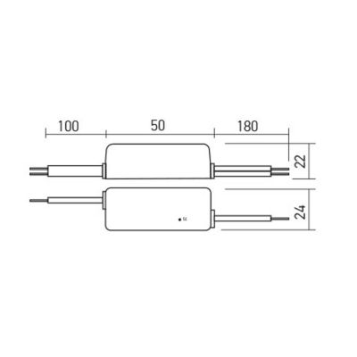 DRIVER ON/OFF 350MA  5-10V 4W IP65