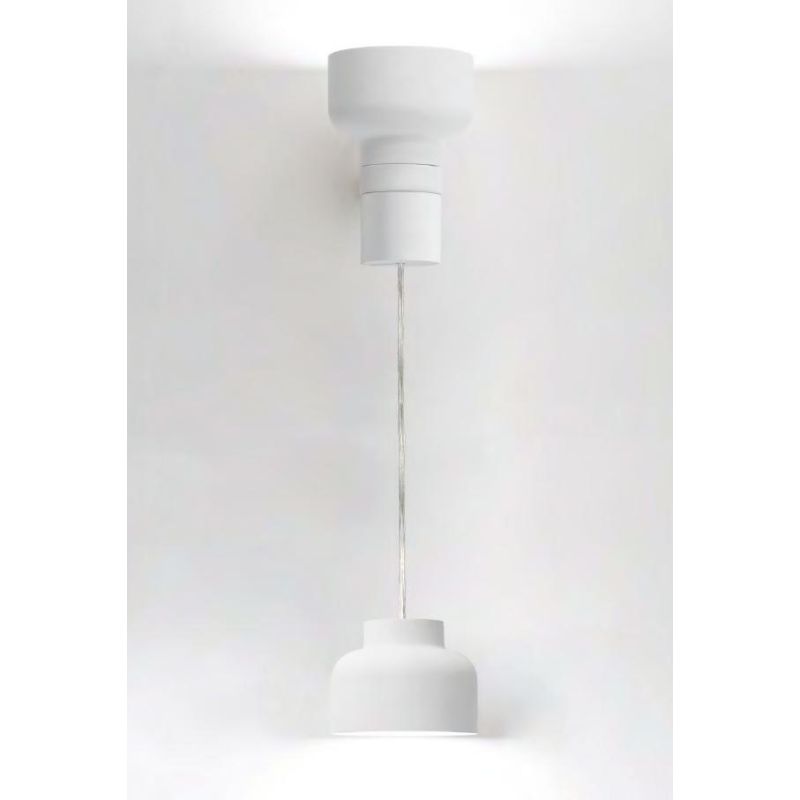 BOTTONE SOSPENSIONE SINGOLA UP & DOWN IN ALLUMINIO 4 COLORI LAMPADINE ATTACCO GX53 DESIGN MODERNO