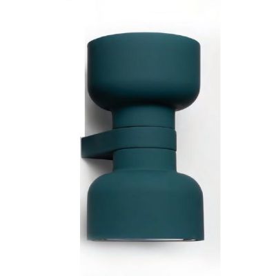 BOTTONE APPLIQUE UP & DOWN IN ALLUMINIO 4 COLORI LAMPADINE ATTACCO GX53 DESIGN MODERNO