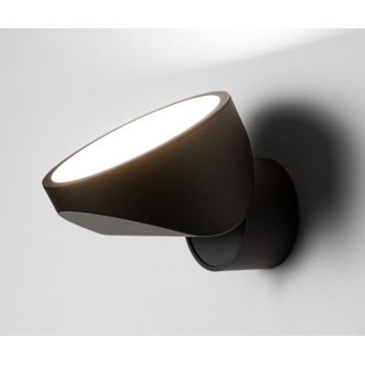 TARP APPLIQUE ORIENTABILE ANTRACITE, BIANCO E SABBIA LED 13W LUCE CCT 2700K-3000K-4000K DESIGN MODERNO