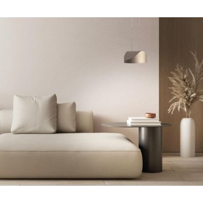 TARP SOSPENSIONE A LED ANTRACITE, BIANCA E SABBIA LUCE CCT 2700K-3000K-4000K 2 MISURE DESIGN MODERNO