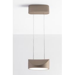 TARP SOSPENSIONE A LED ANTRACITE, BIANCA E SABBIA LUCE CCT 2700K-3000K-4000K 2 MISURE DESIGN MODERNO 2
