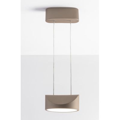 TARP SOSPENSIONE A LED ANTRACITE, BIANCA E SABBIA LUCE CCT 2700K-3000K-4000K 2 MISURE DESIGN MODERNO
