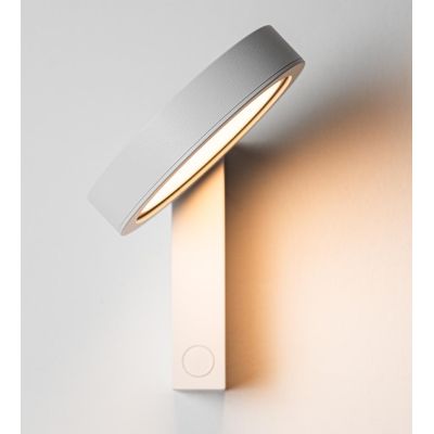 NOXIS APPLIQUE ORIENTABILE LED 13W LUCE CCT 2700K,3000K,4000K DIMMERABILE CON PORTA USB ALLUMINIO 3 COLORI