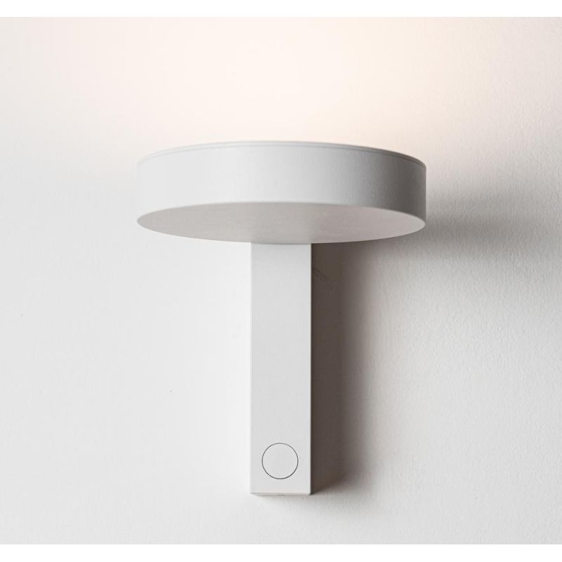 NOXIS APPLIQUE ORIENTABILE LED 13W LUCE CCT 2700K,3000K,4000K DIMMERABILE CON PORTA USB ALLUMINIO 3 COLORI