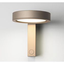NOXIS APPLIQUE ORIENTABILE LED 13W LUCE CCT 2700K,3000K,4000K DIMMERABILE CON PORTA USB ALLUMINIO 3 COLORI 2