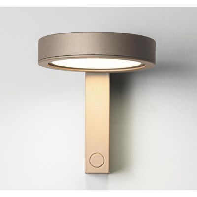 NOXIS APPLIQUE ORIENTABILE LED 13W LUCE CCT 2700K,3000K,4000K DIMMERABILE CON PORTA USB ALLUMINIO 3 COLORI