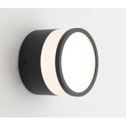 SIRIO PICCOLA APPLIQUE PLAFONIERA LED 15W LUCE CCT 2700K-4000K-6500K METALLO 3 COLORI D10 CM MODERNA 2