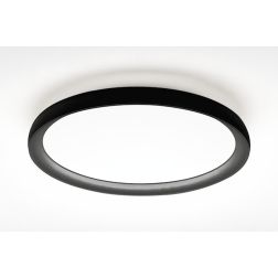 ATENA PLAFONIERA D40CM LED 36W LUCE CCT 3000K-4000K BIEMISSIONE ALLUMINIO 5 COLORI DESIGN MODERNO