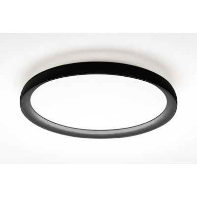 ATENA PLAFONIERA D40CM LED 36W LUCE CCT 3000K-4000K BIEMISSIONE ALLUMINIO 5 COLORI DESIGN MODERNO