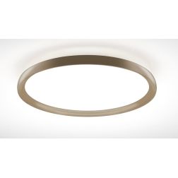 ATENA PLAFONIERA D50CM LED 48W LUCE CCT 3000K-4000K BIEMISSIONE ALLUMINIO 5 COLORI DESIGN MODERNO