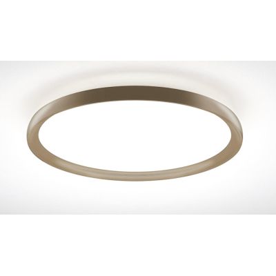 ATENA PLAFONIERA D50CM LED 48W LUCE CCT 3000K-4000K BIEMISSIONE ALLUMINIO 5 COLORI DESIGN MODERNO