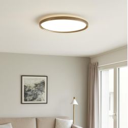 ATENA PLAFONIERA D80CM LED 84W LUCE CCT 3000K-4000K BIEMISSIONE ALLUMINIO 5 COLORI DESIGN MODERNO 2