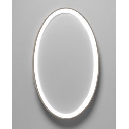 LIFERING PLAFONIERA OVALE LED 50W LUCE CCT 3000K-4000K ALLUMINIO 5 COLORI L80 CM DESIGN MODERNO 2
