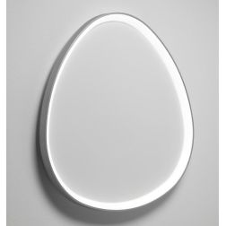 LIFERING PLAFONIERA OVALE MODERNA LED 60W LUCE 3000K BIANCA NERA O SABBIA Vivida International - Cristalensi Shop Online 2